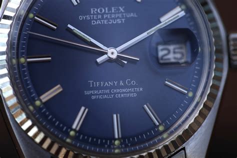 rolex datejust 1601 tiffany|rolex tiffany blue 41mm.